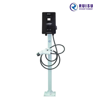 전차를 위한 옥외 IP54 AC EV 충전기 7KW 32A 단일 위상 유형 2