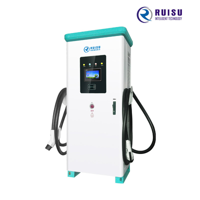 120kw DC CCS2 위탁 마개에 하나에서 공중 전차 충전소 전부