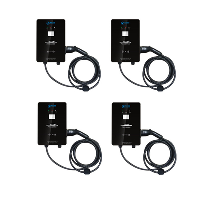 LCD 디스플레이를 가진 잘 고정된 AC EV 충전기 32A 유형 2 휴대용 Evse