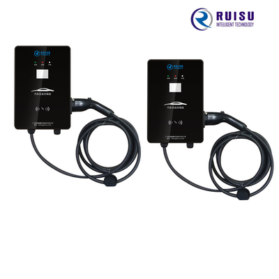 LCD 디스플레이를 가진 잘 고정된 AC EV 충전기 32A 유형 2 휴대용 Evse