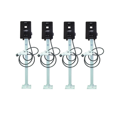 전기 차량을 위한 단일 위상 AC EV 충전기 10KW CCS1 잘 고정된 레버 2