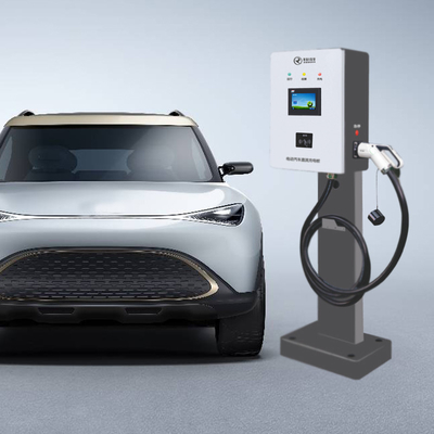 4.3&quot; 색깔 터치스크린 5m 연을 가진 상업적인 40kw EV 충전기
