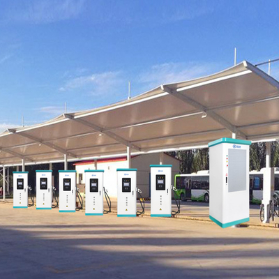 쪼개지는 유형 EV 매우 빠른 충전소, Ev를 위한 720kw 액체 냉각 DC 충전기