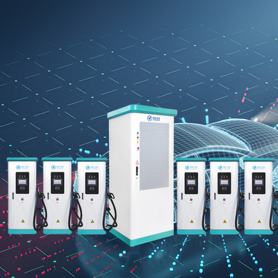 상업적인 EV 쪼개지는 충전기 수준 3 OCPP 1.6J 360KW 1 마개 6 증명되는 세륨