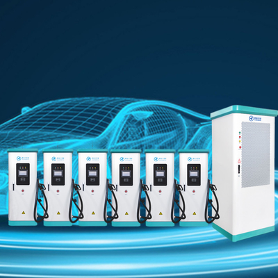 480KW 상업적인 EV 충전기, 1개의 마개 8 OCPP DC 빠른 충전소