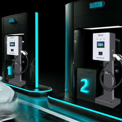장비를 전기 용량 터치 스크린 CCS1 CCS2로 채우는 30KW EV 충전기 DC 고속 EV
