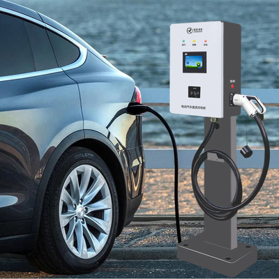 장비를 전기 용량 터치 스크린 CCS1 CCS2로 채우는 30KW EV 충전기 DC 고속 EV
