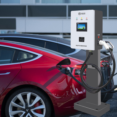 7 인치 터치스크린 Ccs 유형 2 단 하나 연결관을 가진 DC 빠른 30kw EV 충전기