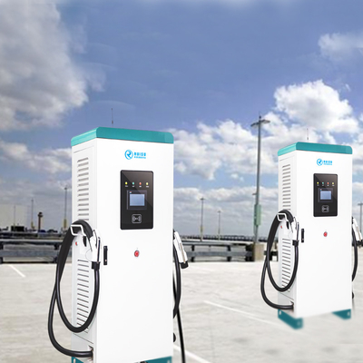 전기 자동차 60kw EV 충전기 통합 AC DC CCS Chademo Type 2