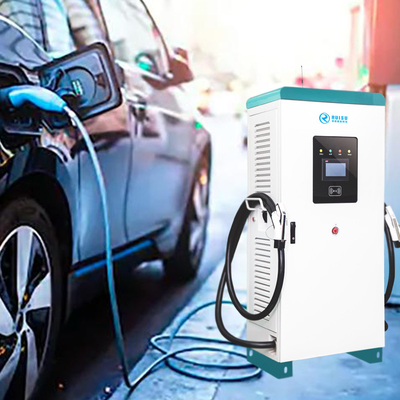 CCS 2 공공 차 충전기, 120KW OCPP 빠른 EV 충전기 광고 방송