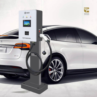 똑똑한 EV 가정 벽 충전기, OCPP RFID를 가진 40kw EV 옥외 충전소