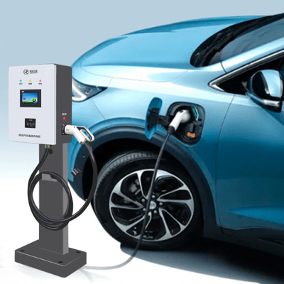 이중 연결관 OCPP를 가진 급속한 DC 빠른 40kw EV 충전기 벽 산 RFID 3 단계