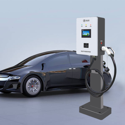 이중 연결관 OCPP를 가진 급속한 DC 빠른 40kw EV 충전기 벽 산 RFID 3 단계