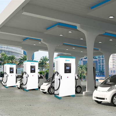 160kw 전차를 위한 지면에 의하여 거치되는 Ev 충전소 Dc Ev 충전기