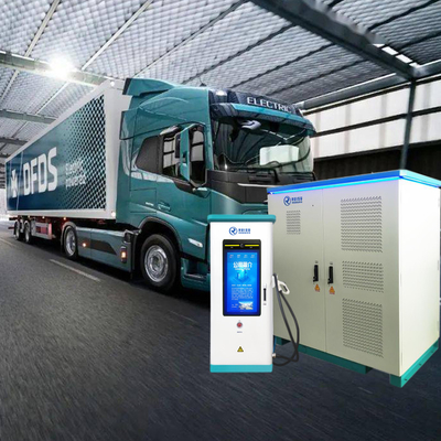 1200KW EV 대형 트럭 ODM OEM을 위해 냉각되는 상업적인 전차 충전기 액체