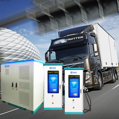 방수 Chademo CCS GB/T 마개 Ip54를 가진 트럭 EV 쪼개지는 충전기