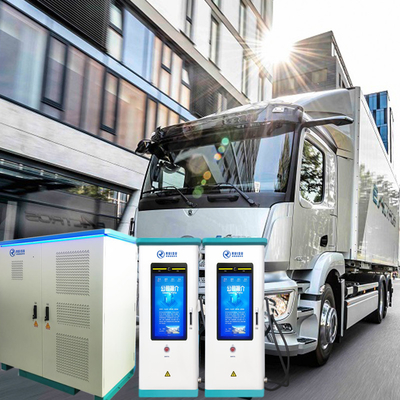 DC EV 쪼개지는 충전기 1.2MW 방수 지적인 액체 냉각 Ip54